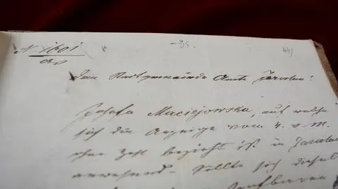 Nakaz aresztowania Józefy Maciejewskiej w razie jej powrotu do Jarosławia wydany 2 stycznia 1864 roku