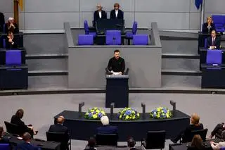 Przemówienie Wołodymyr Zełenskiego w Bundestagu