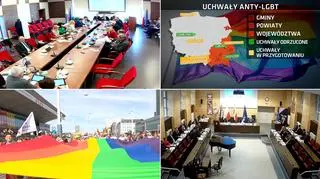 Samorządy przyjmowały uchwały przeciwko "ideologii LGBT" w 2019 roku