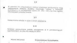 Porozumienie między marszałkiem a prezydentem