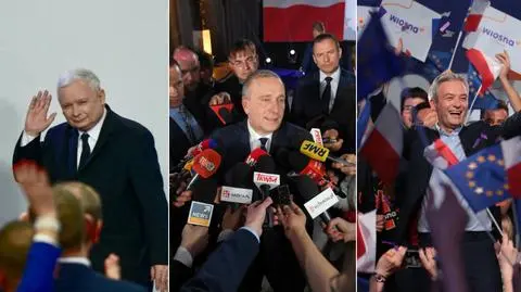 Wielka mobilizacja i historyczny wynik. Na podium PiS Koalicja i Wiosna