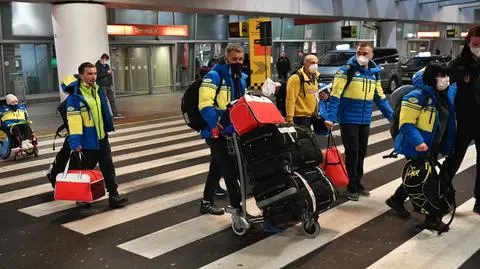 Ukraińscy paraolimpijczycy przylecieli do Warszawy. "Oferujemy wszelką pomoc"