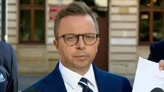 Dariusz Joński na konferencji w Łodzi