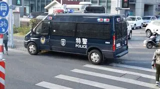 Policja w chińskiej prowincji Jiangsu