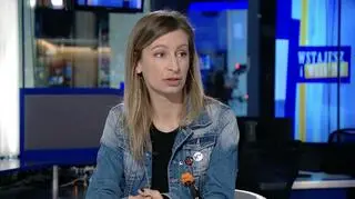 Magdalena Schejbal była gościem TVN24