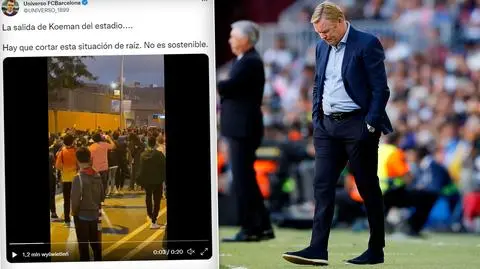 Wściekli kibice otoczyli samochód trenera Barcelony. Klub reaguje