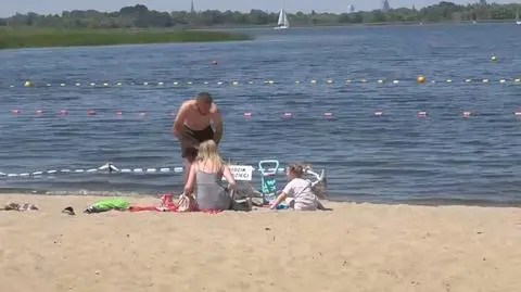 Woda w kąpielisku Dąbie jest skażona