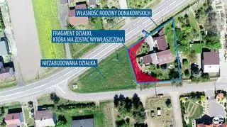 Fragment, który ma zostać wywłaszczony