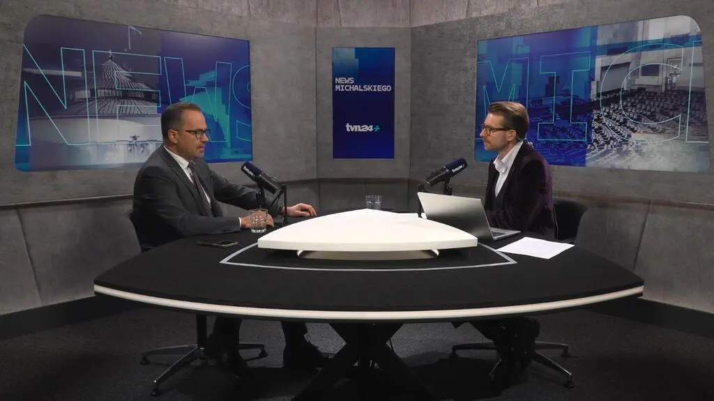 Marcin Horała w programie "News Michalskiego"