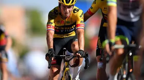 Marzenia o czwartym zwycięstwie brutalnie przerwane. Roglicz wycofał się z Vuelty