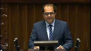 Całe wystąpienie ministra gospodarki morskiej i żeglugi śródlądowej Marka Gróbarczyka