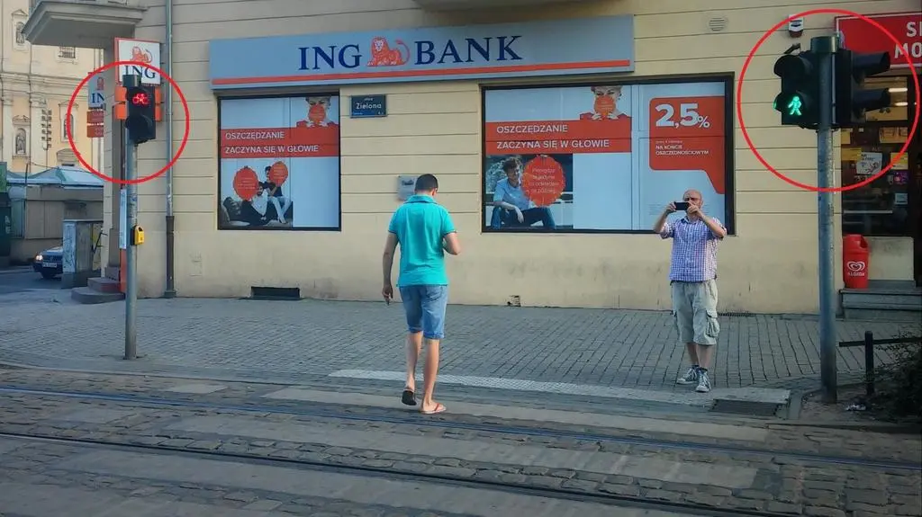 Tak działa sygnalizacja dla rowerów przy ul