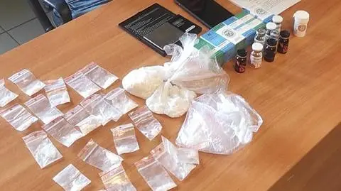 Wpadł z narkotykami, bo sąsiedzi skarżyli się na płacz niemowlęcia