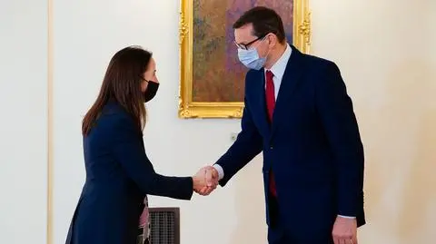 Premier Mateusz Morawiecki spotkał się w Warszawie z Dyrektor Wywiadu Narodowego USA Avril Haines
