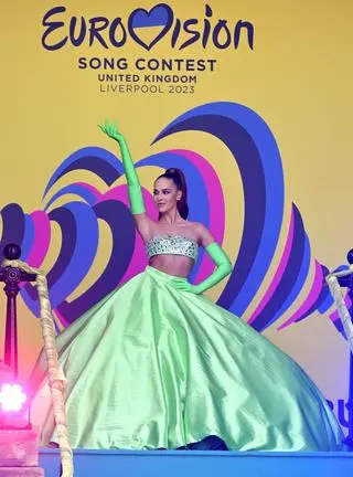 Blanka Strajkow na inauguracji Eurowizji 2023