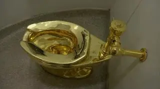 Złota toaleta została skradziona