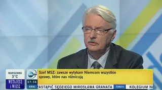 Anakonda-16. Waszczykowski: będziemy rozmawiać z Niemcami