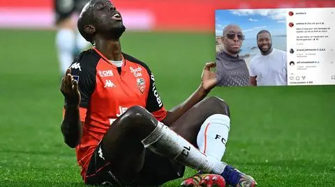 Piłkarz oblany kwasem pokazał twarz po raz pierwszy od ataku