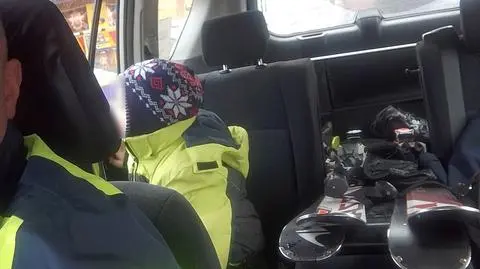 Siedmiolatek dostrzegł jednego ze swoich kolegów w okolicy górnej stacji kolei terenowej na Gubałówkę