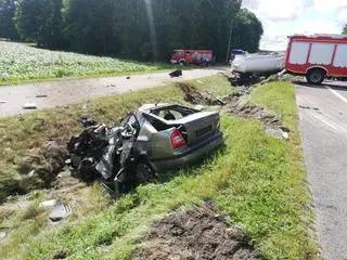 Siła uderzenia była bardzo duża 