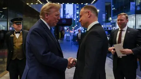 "The Times": Trump zainspirowany Dudą