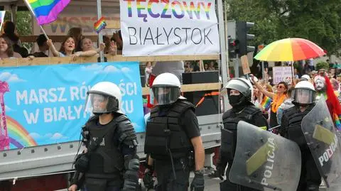 Pierwszy Marsz Równości w Białymstoku 