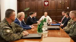 Spotkanie u Tuska. Z generałami i ministrami