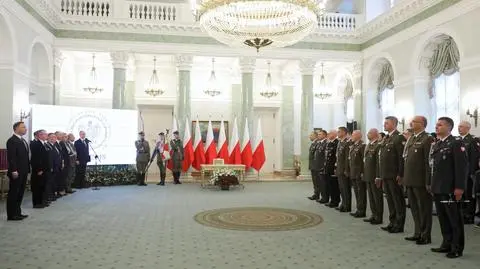 Prezydent wręczył awanse generalskie