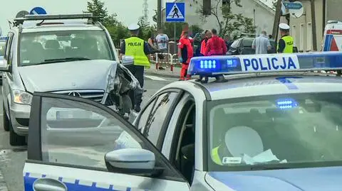W sobotę doszło do kolizji z udziałem auta SOP