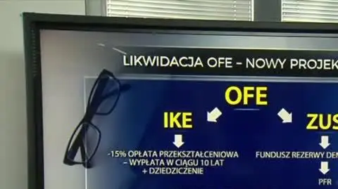 Likwidacja OFE - nowy projekt rządu