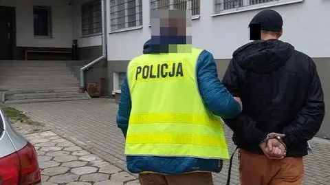 39-latek został zatrzymany przez policję