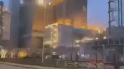 Pożar w Elektrowni Jaworzno. Zapalił się olej układu hydraulicznego