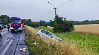 10 osób rannych w wypadku na DK43