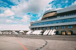 Lotnisko w Mińsku 