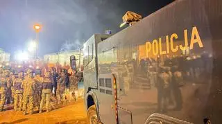 Według policji sytuacja w Wędrzynie jest już opanowana