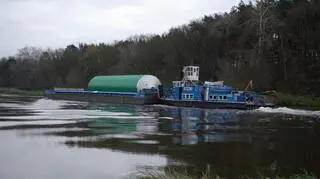 Pierwsze silosy dotarły do Poznania w poniedziałek