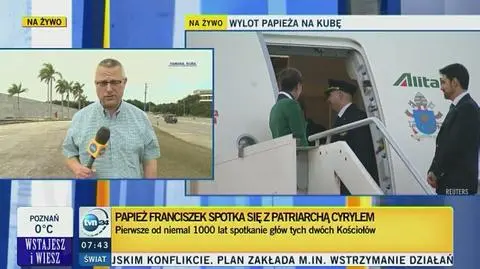 Przed spotkaniem Franciszka z Cyrylem na Kubie