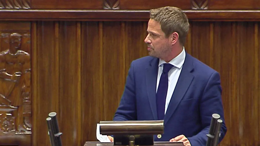 Rafał Trzaskowski (PO): uchwała o obronie suwerenności Polski jest dowodem niesłychanej słabości rządu