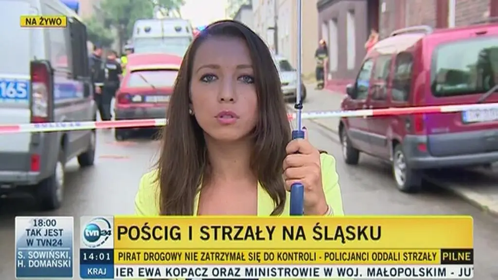 Pościg i strzały na Śląsku