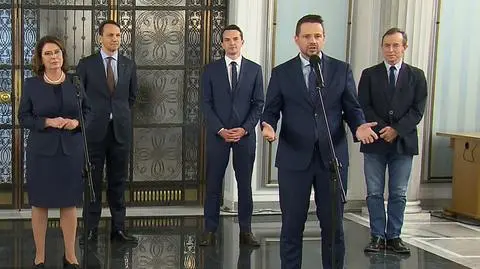 Trzaskowski: Nie będzie łatwo, będą nam rzucać kłody pod nogi. Im bardziej będą nas atakować, tym bardziej będziemy silni