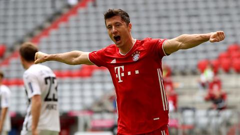 Lewandowski nie do zatrzymania. Polak bohaterem Bayernu