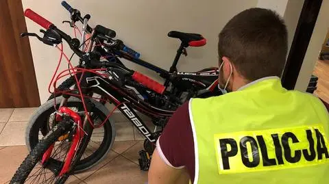Skradziono trzy rowery, policja zatrzymała podejrzanych. To 10- i 12-latek