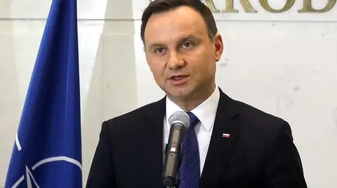 Prezydent Duda leci do Waszyngtonu. Ma dwa cele