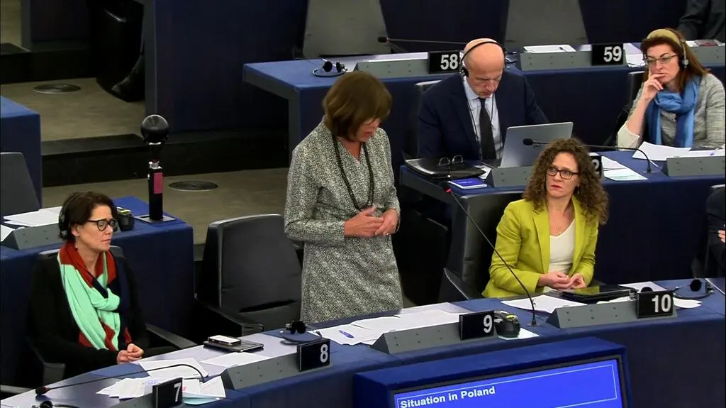 Harms: w tle tej debaty wyczuwa na pewno pani strach o całą Unię Europejską