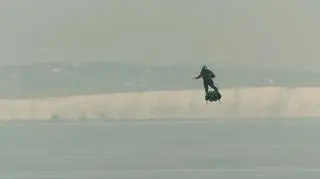 Lot nad kanałem La Manche oczami Franky'ego Zapaty 