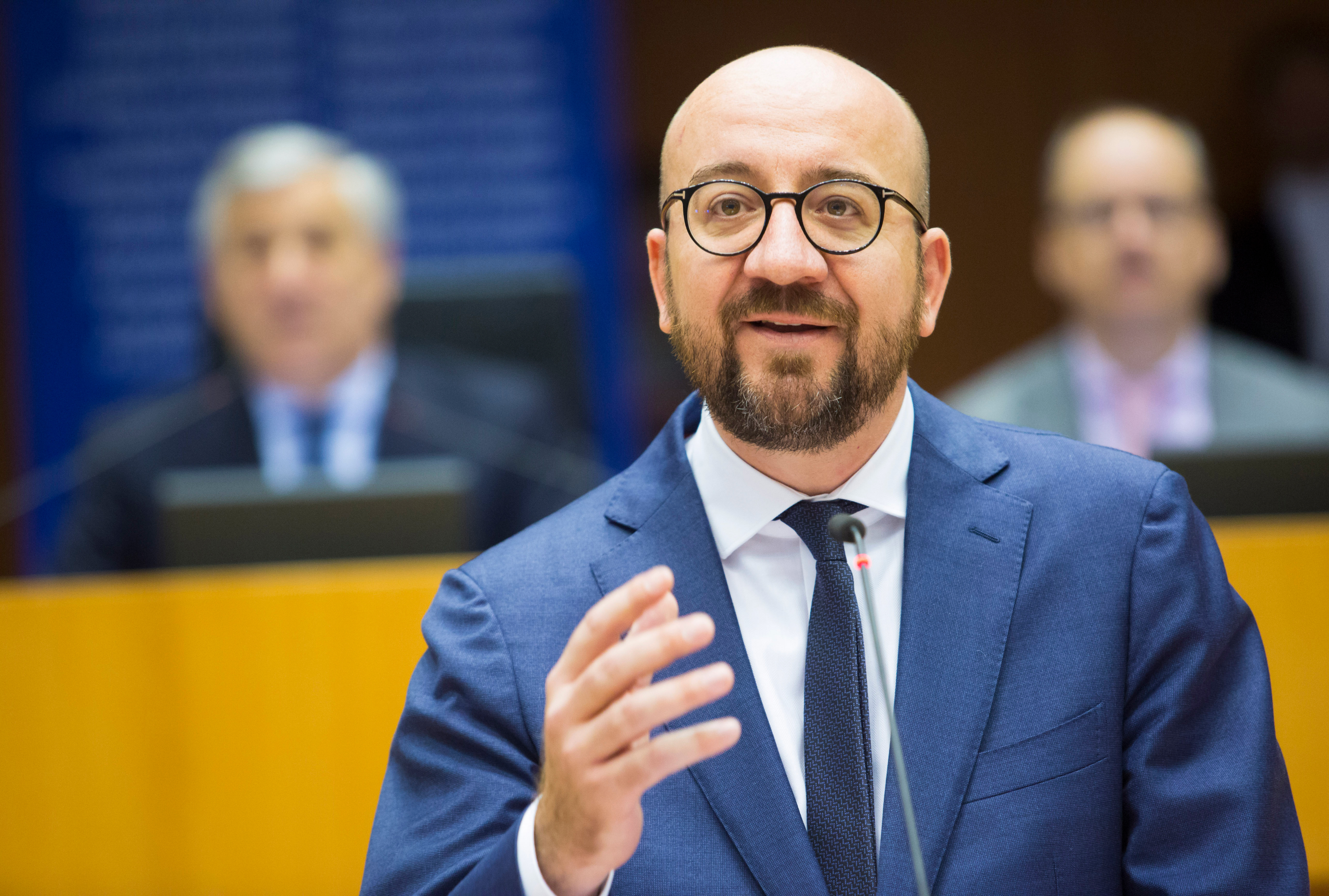 Przewodniczący Rady Europejskiej Charles Michel