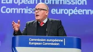 Timmermans o spotkaniu w styczniu z premierem Morawieckim