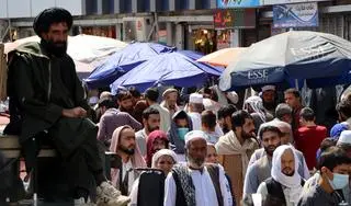 Kabul po objęciu kontroli nad miastem przez talibów