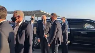Joe Biden spotkał się z Andrzejem Dudą pod Rzeszowem