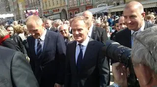 Tusk we Wrocławiu